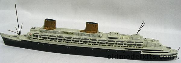 Wiking-Modell SS Europa Ocean Liner 1930s (Bremen), 251 plastic model kit